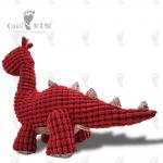 46cm Stuffed Cartoon Characters ODM Soft Anime Red Dinosaur Toy