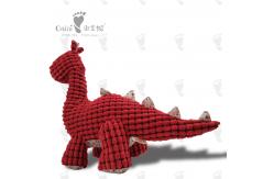 China 46cm Stuffed Cartoon Characters ODM Soft Anime Red Dinosaur Toy supplier