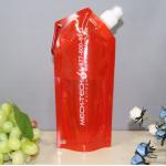 Resuable OEM Plastic Sports Stand Up Liquid Pouches Gravure Printing
