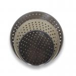 China RK Bakeware China-Pizza Hut 9 Inch 12 Inch 15 Inch Perforated Commercial Aluminum Pizza Pan Pizza Disk manufacturer