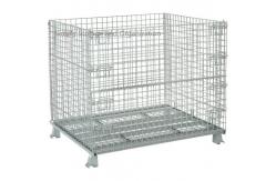 China Medium Duty 48x40 Foldable Collapsible Wire Container 3000 Lb Capacity supplier