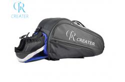 China Polyester Pickleball Racket Bag Big Capacity Black With Shoes Wareh Ouse supplier