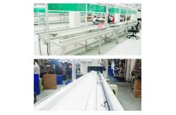 China Aluminium Profile Frame SMT Assembly Line Anti Static 2.4M Dip Conveyor supplier
