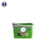 Anti - Counterfeiting Plastic Cookie Containers IML Decoration 2.8L for sale