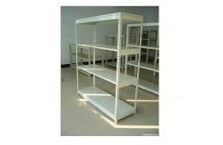 China Durable 100kg Capacity 5 Tier Metal Storage Rack Shelf With Adjustable Shelves supplier