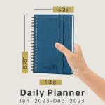 Easy Track Corner Custom Planner 2023 , Night Blue Pocket Size Weekly Planner for sale