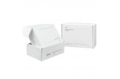 China Fashion Style Retangular Mailer Paper Box White Shoes And Clothing Shipping Boxes supplier