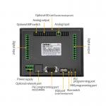 4.3 TFT Integrated HMI PLC Passive NPN Input Resistive Touch Screen RS232 for sale