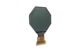 China Round Transflective Lcd Display , Flexible Lcd Display For Instrumentation  supplier