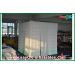 Party Photo Booth Oxford Cloth / PVC Coated Mobile Photo Booth Inflatable Attractive With 2 Doors for sale