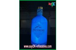 China Blue Inflatable Wine Bottle Inflatable Lighting Decoration For Advertising supplier