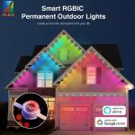 30mm Dia Outdoor LED String Light Ip65 Wifi Control For Christmas