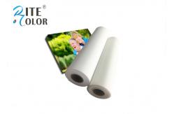 China Stretchable Digital Inkjet Printing Canvas Roll with Glossy Cotton Materials supplier