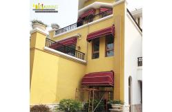 China Aluminium Retractable Window Awnings Patio Sun Control Retractable Shades supplier