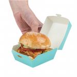 Food Packaging Burger Box with Customized Design and Food Grade Paper for sale
