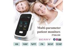 China Bluetooth electric Multi Parameter NIBP,ECG,SPO2 Patient Monitor Lithium Battery supplier