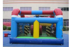 China Factory Police Station Design Inflatable Fun City Waterproof Inflatable Bouncy Castle supplier
