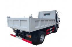 China ISUZU  4x2  5000 CBM Dump Truck With Lift Function supplier