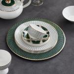 Customized Ceramic Tableware Set , Porcelain Plates Sets Eco Friendly OEM for sale