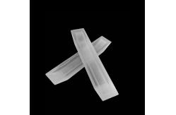 China Customized White Frosted Quartz Glass Part With High Durability supplier