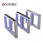 RFID Card Biometric Access Control Retractable Swing Gate Turnstile For Gym Center for sale