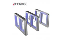 China OEM Logo Customized Lobby Swing Gate Turnstile With Card Reader Control supplier