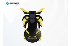 China Black And Yellow Colour 360 Rotation VR Flight Simulator With Tokens Payment supplier