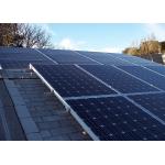 High Power Class A Solar Panels 3.2 Mm Tempered Glass For Household for sale