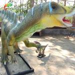 Head Rotation Life Size Animatronic Dinosaurs Simulation Hadrosauridae