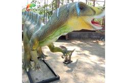 China Head Rotation Life Size Animatronic Dinosaurs Simulation Hadrosauridae supplier