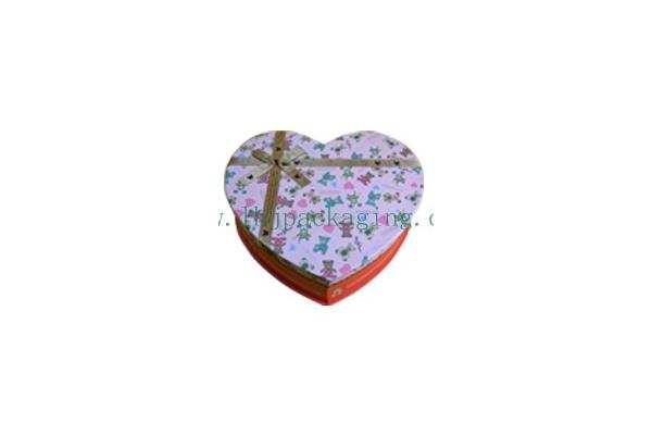 heart-shape chocolate box