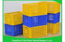 China Environmental Protection Plastic Food Crates For Transportation And Logistics HDPE supplier