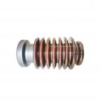Semi Conductive Porcelain Standoff Insulators OEM Height 210mm IEC 60168 for sale