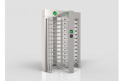China 90 Degree Rotating Bi Directional Turnstile With Biometric Fingerprint Rfid Card Reader supplier