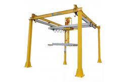 China Customized Speed KBK Overhead Crane Machine Pendent Control / Remote Control With Strength Steel supplier
