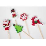 43 Color Felt Fabric Crafts For Christmas Cake Decoration EN71 Certificate for sale
