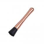 Stainless Steel Copper Cocktail Muddler 8 Inches Old Fashioned for sale