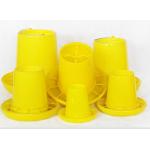 Manual Plastic Chicken Feeder and Drinker with Different Sizes