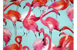 China Anti - Cracking Inkjet Cotton Canvas Custom Printing Beautiful Pattern supplier