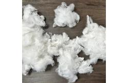 China Crimp Polyester Staple Fiber Medium Crimp 1.2-15dtex White Grade A supplier