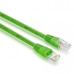 Foil Shielded Green Cat6A Ethernet Patch Cable For Switchboard 50Lbs Pull Strength for sale
