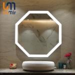 2700K-6000K Light Color LED Illuminated Mirror with Elegant Suspension Frame Design for sale