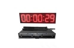 China Wireless Control Digital Led Clock With Carry Case supplier