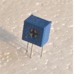 RI3362W Trimmer Potentiometer Single Turn With Adjustable Trimming Resistor for sale