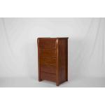 Elegant Solid Wood Bedroom Furniture , Walnut Bedside Table Space Saving for sale