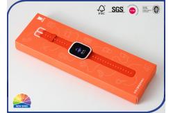 China Electronic Watch Packaging Folding Paper Box With Spot UV Image Print supplier