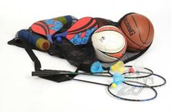 China Foldable Mesh Basketball Bag Large Capacity With Drawstring Closure supplier