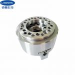 High Clamping Accuracy 3 Jaw Hollow Hydraulic Lathe Power Chuck for sale