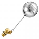 Brass Water Control Float Valve ,  Mini Industrial Ball Float Valve for sale