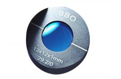 China Wide Transparency BBO Nonlinear Optical Crystal 200nm For Q Switching supplier